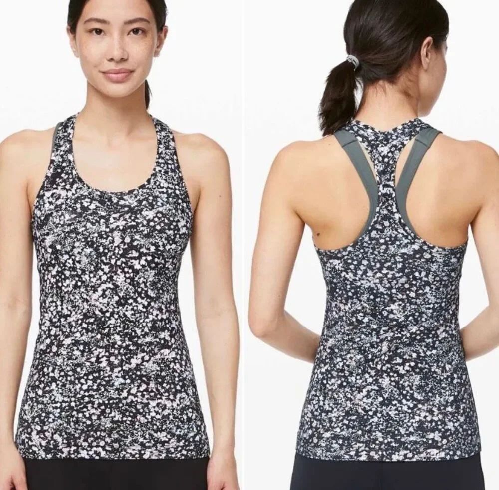Lululemon Cool Racerback Il Floral Spritz Multi Tank Top